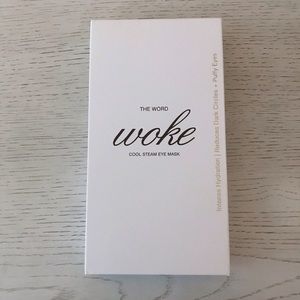 The Word Woke Cool Steam Eye Mask